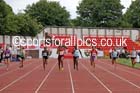 Senior girls 200 metres, 2015 English Schools, Gateshead. Photo: David T. Hewitson/Sports for All Pics